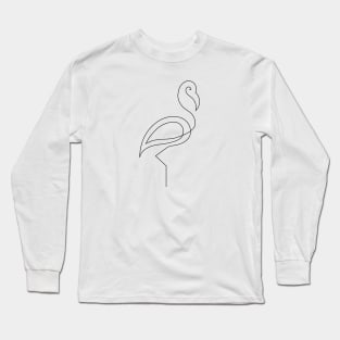 ST One Line Flamingo Long Sleeve T-Shirt